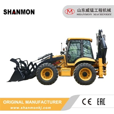 Íosluchtaigh portán Backhoe Loader
